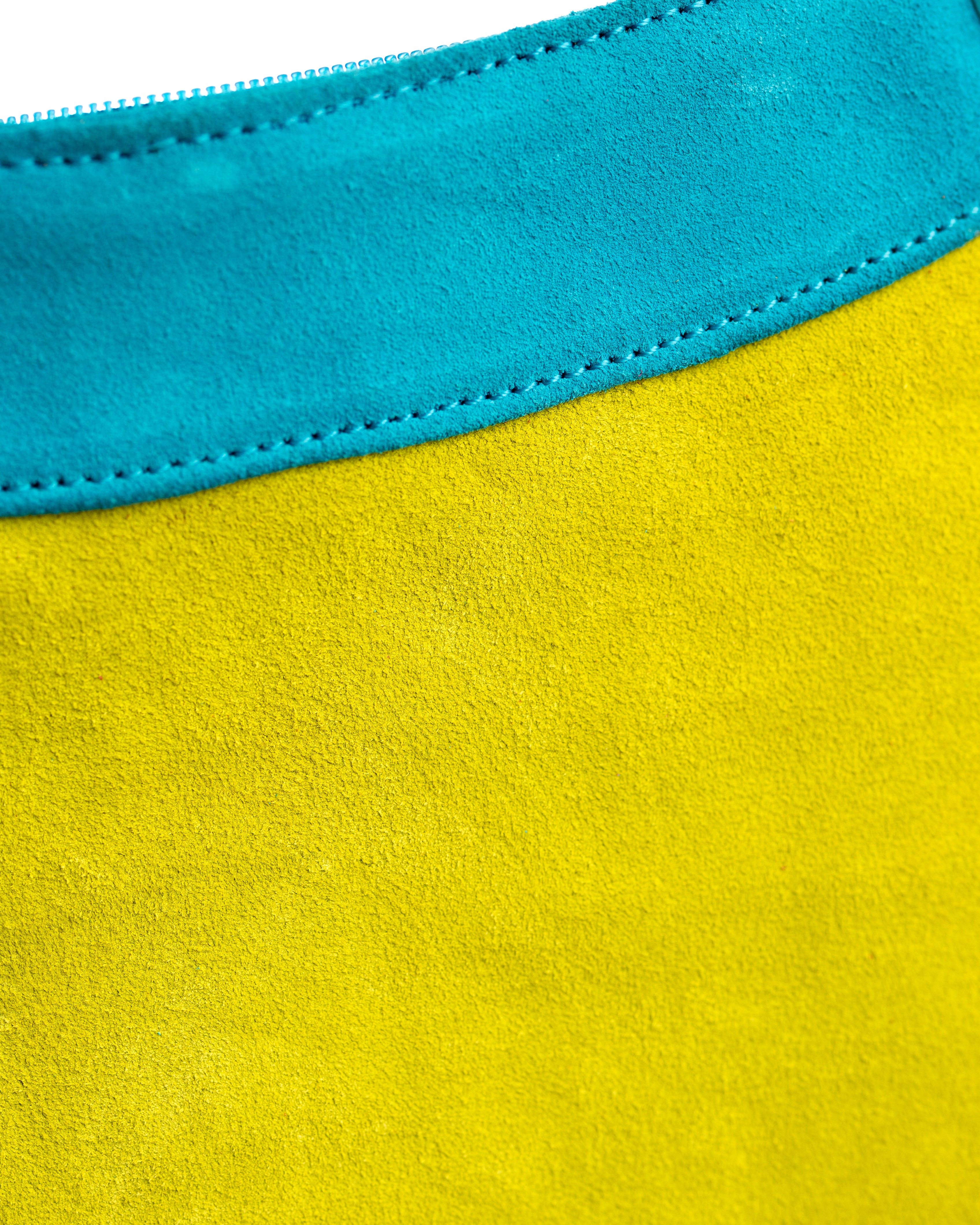ROGUE- Chartreuse Suede Bag (PREORDER)