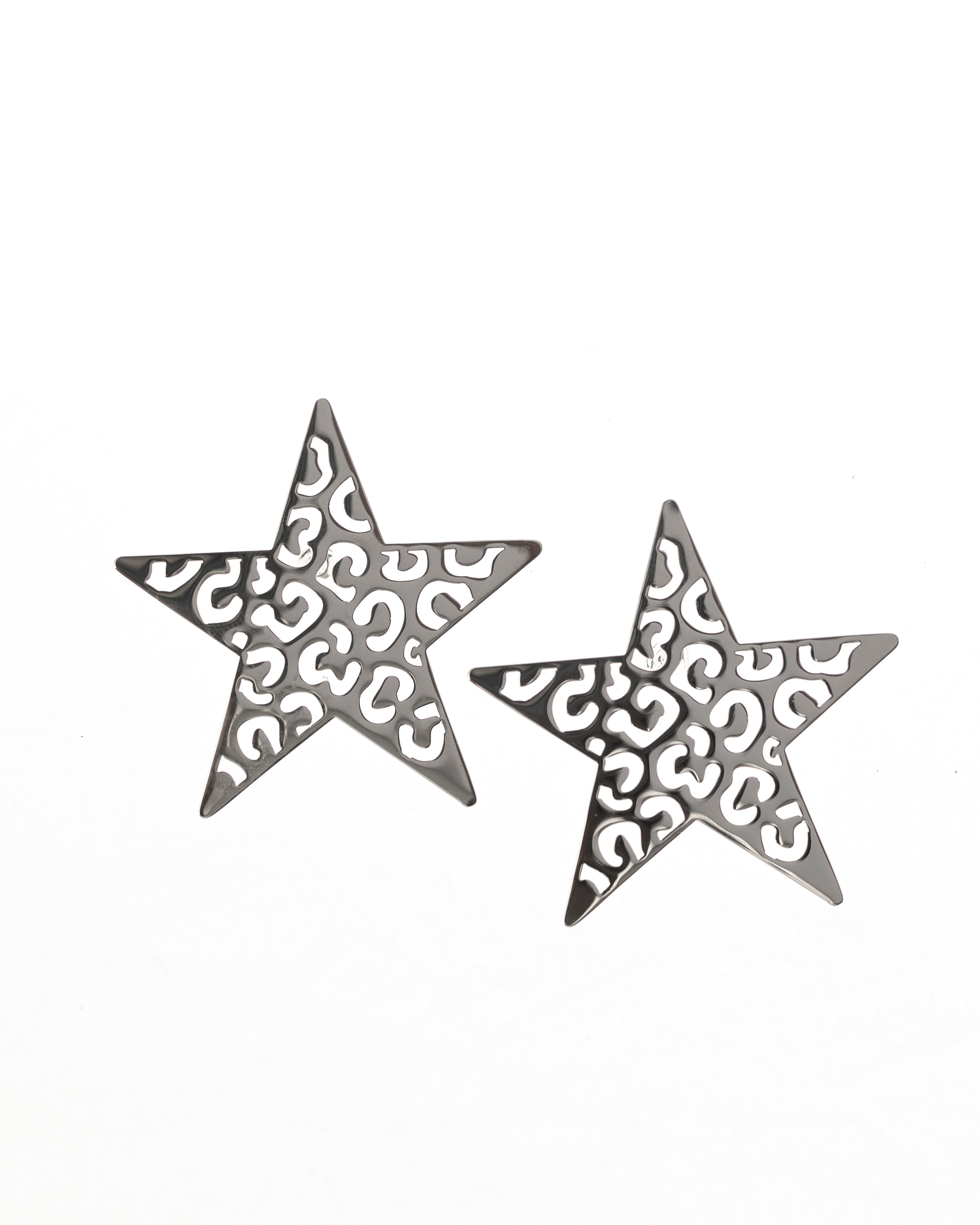 ROGUE — Leopard Star Earrings